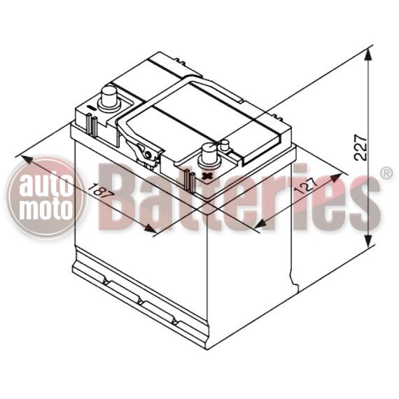 Μπαταρία Αυτοκινήτου Banner Power Bull P4025 12V 40AH-330EN A-Εκκίνησης (Japanese Industrial Stantard) Λεπτοί Πόλοι