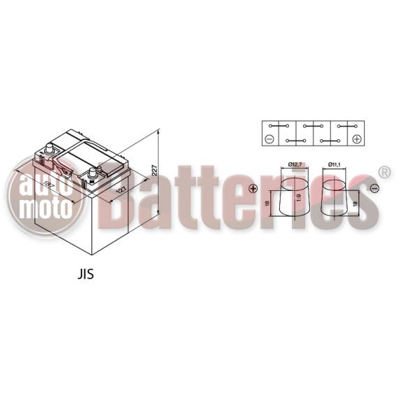 Μπαταρία Αυτοκινήτου Banner Power Bull P4026 12V 40AH-330EN A-Εκκίνησης (Japanese Industrial Stantard) Λεπτοί Πόλοι