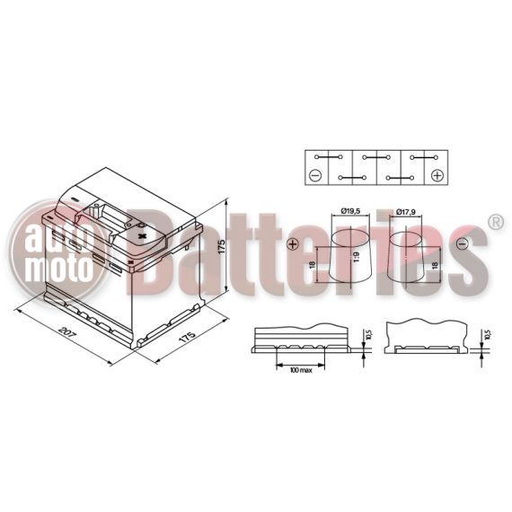 Μπαταρία Αυτοκινήτου Varta Silver Dynamic C6 12V 52AH-520EN A-Εκκίνησης