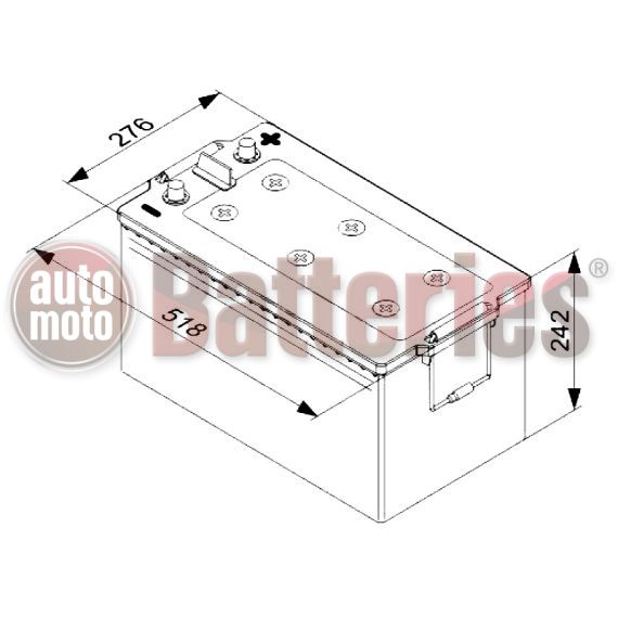 Bosch L5080 Deep Cycle Professional Dual Purpose 230Ah-1150EN A-Εκκίνησης