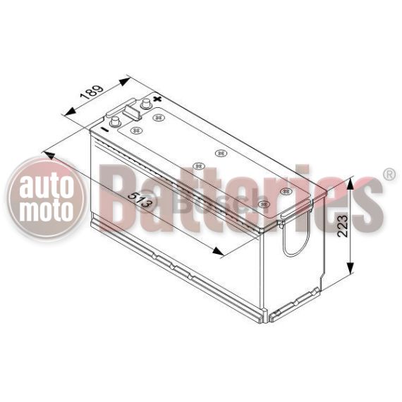 Μπαταρία  Φορτηγού-Σκάφους-Λεωφορείου   Bosch  T4076 12V  140AH  800EN  Α-Εκκίνησης