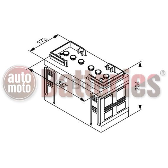Μπαταρία  Σκάφους-Αγροτικών μηχανημάτων    Bosch  T3036 12V  110AH  680EN  Α-Εκκίνησης