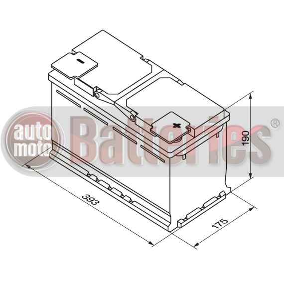 Μπαταρία Αυτοκινήτου Banner Power Bull PROfessional P11040 12V 110AH- 850EN Original Equipment Technology