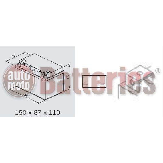 Μπαταρία Μοτοσυκλέτας Yuasa YTZ14S GEL 12V 11.8AH 230CCA Made in Japan