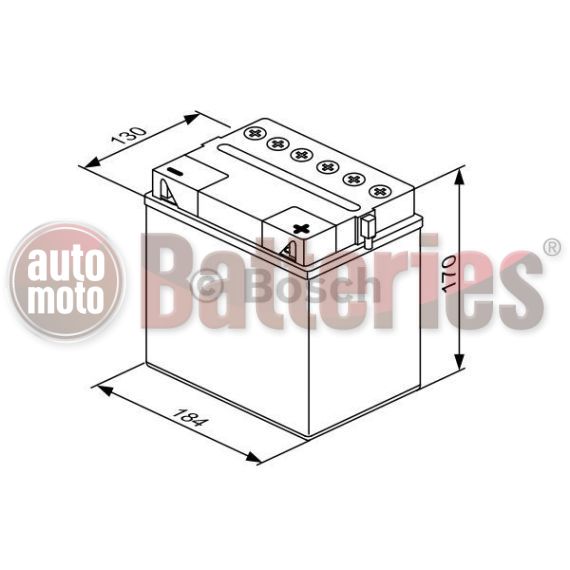 Μπαταρία Μοτοσυκλέτας BS-BATTERY  53030   DRY 30AH 300EN
