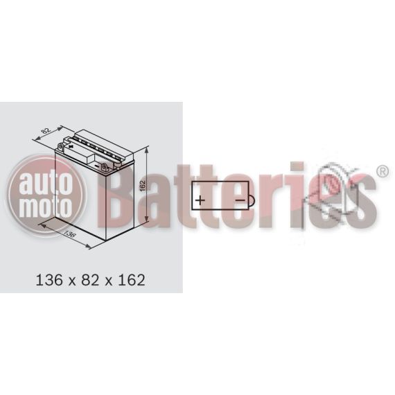 Μπαταρία Μοτοσυκλέτας Yuasa Yumicron YB12A-B