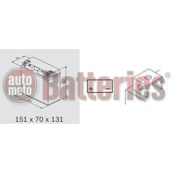 Μπαταρία Μοτοσυκλέτας Yuasa YT12B-BS 12V 10AH 210CCA