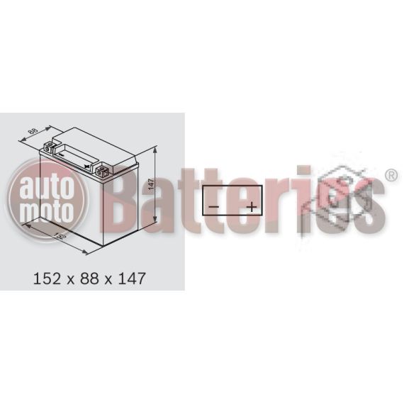 Μπαταρία Μοτοσυκλέτας Yuasa YTX14L-BS 12V 12.6AH 200CCA  Made in USA