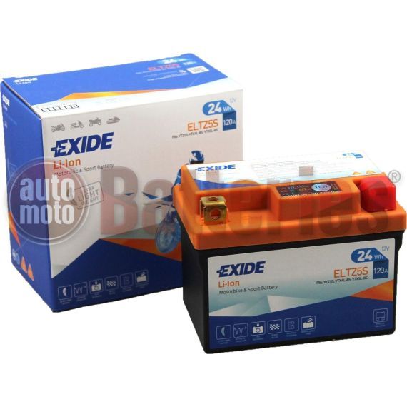YTZ5S EXIDE li-ion Lithium Motorbike & Sport Battery ELTZ5S