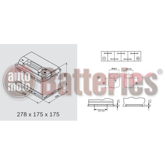 Μπαταρία Αυτοκινήτου Banner Power Bull PROfessional P7742 12V 77AH- 680EN Original Equipment Technology