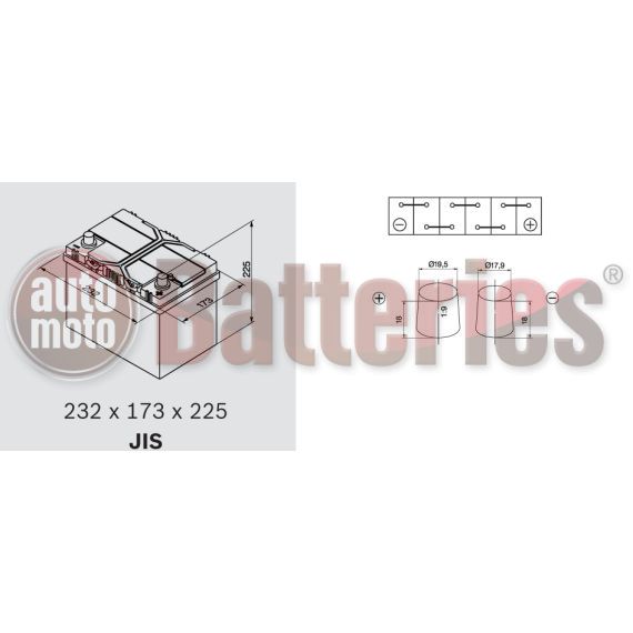 Μπαταρία Αυτοκινήτου Bosch S4E40 Start Stop EFB  12V 65AH  650EN A-Εκκίνησης