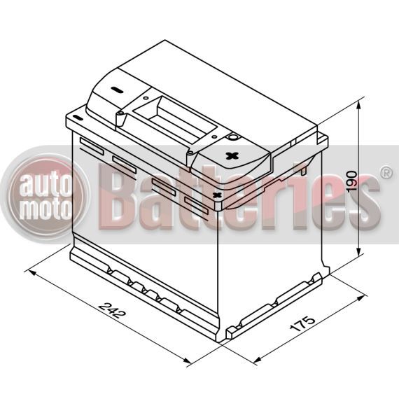 Μπαταρία Αυτοκινήτου VARTA Blue Dynamic EFB Technology N60  Start Stop  12V 60AH-640A-Εκκίνησης