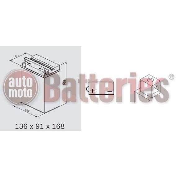 Exide YB14-A2  Conventional  Motorbike & Sport Battery EB14-A2
