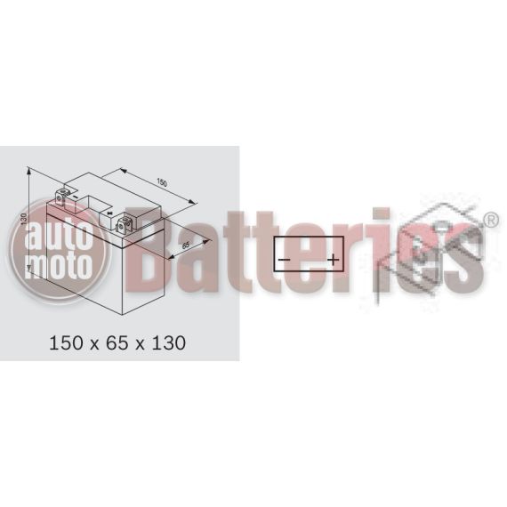Exide YB16AL-A2 Conventional  Motorbike & Sport Battery EB16AL-A2