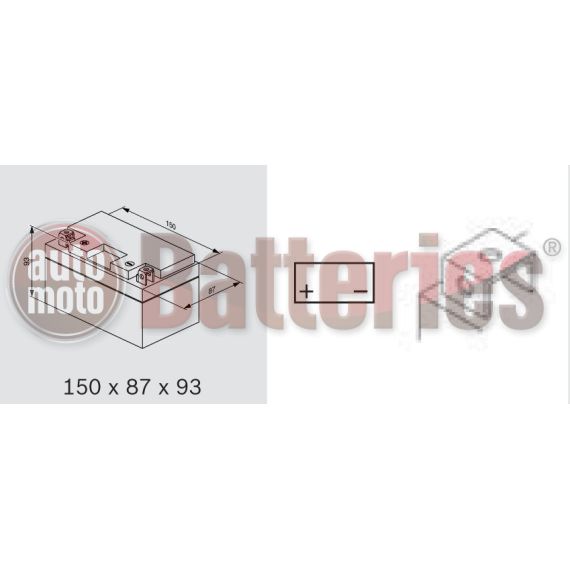 Exide AGM YTZ10S-BS  Motorbike & Sport Battery ETZ10S-BS