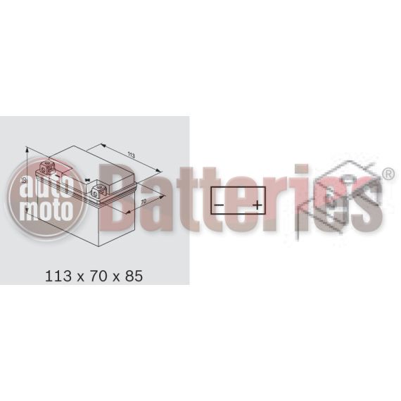 YTZ5S EXIDE li-ion Lithium Motorbike & Sport Battery ELTZ5S