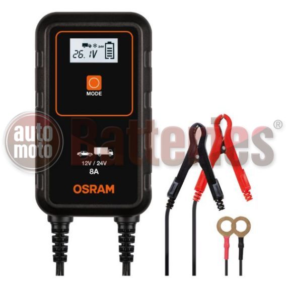 OSRAM OEBCS908 Battery Charger 12V & 24V 8A