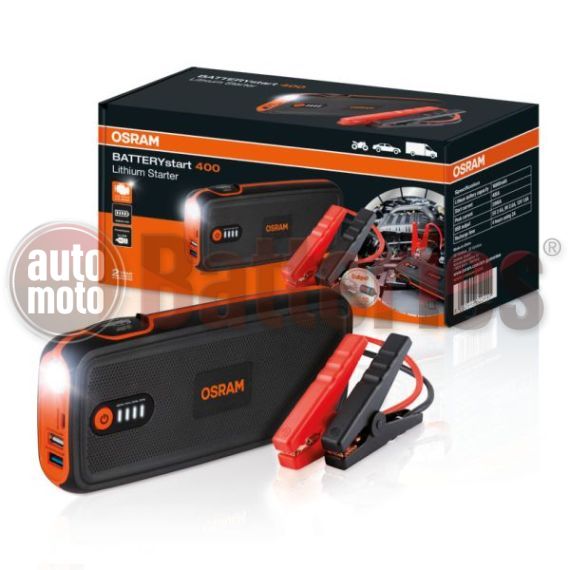 OSRAM OBSL400 Battery Starter 12V Lithium Booster 16800 mAh Jump Starter