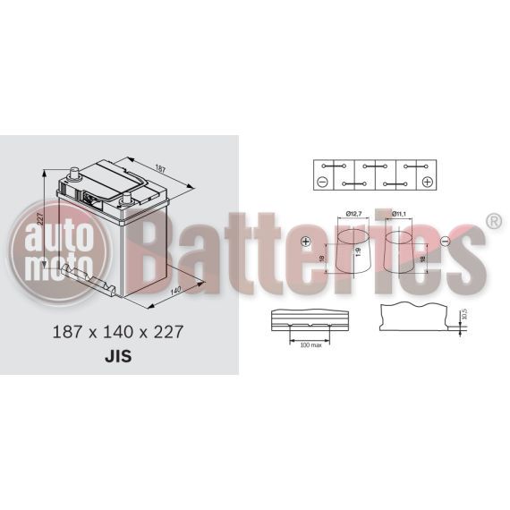 Μπαταρία Αυτοκινήτου Exide Premium EA386 12V 38AH-300EN A-Εκκίνησης