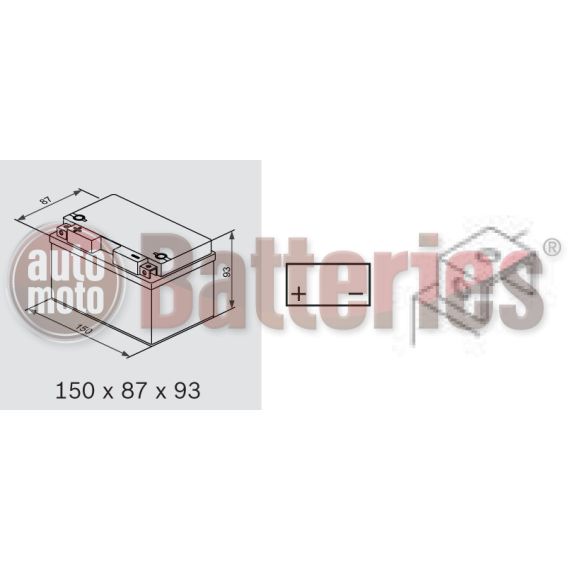 YTZ10S EXIDE li-ion Lithium Motorbike & Sport Battery ELTZ10S