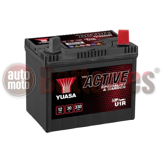 YUASA YBX Active U1R Garden Machinery Batteries Specialist & Garden Battery 12V 30Ah 330A EN