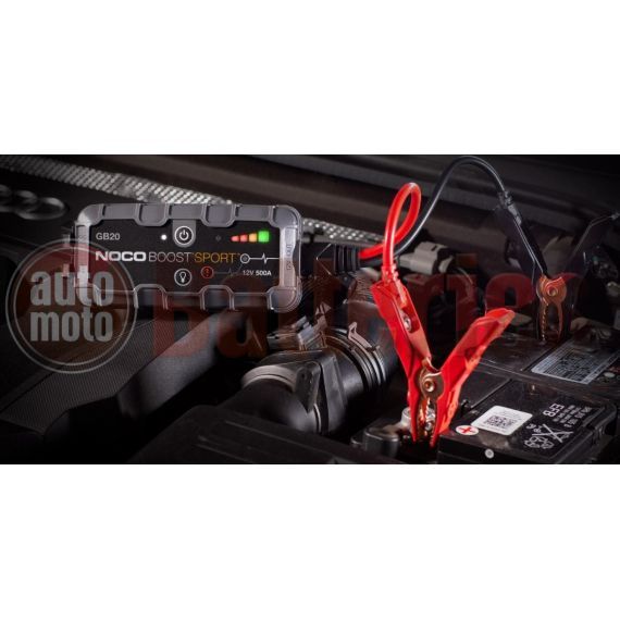 Εκκινητής λιθίου NOCO Boost GB20 Sport UltraSafe 500A