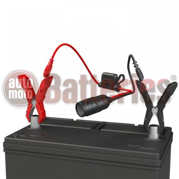 Βύσμα 12 Volt με τσιμπίδες συσσωρευτών NOCO GC017