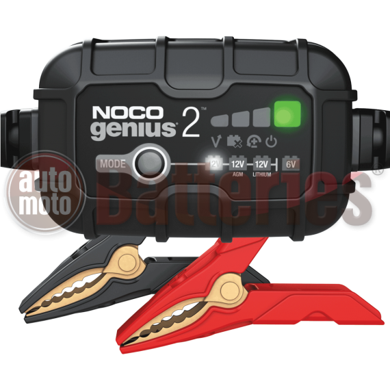 Φορτιστής συντήρησης μπαταριών NOCO GENIUS2EU 6V & 12V 2A