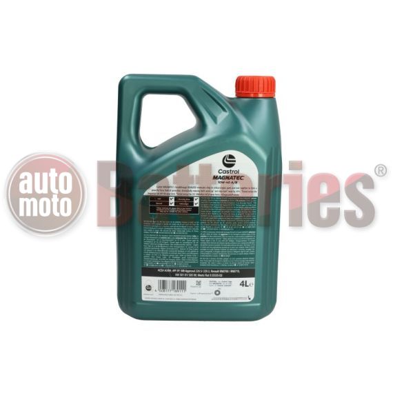Castrol MAGNATEC 10W-40 A/B 4L