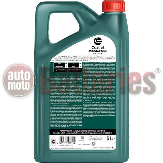 Castrol MAGNATEC 5W-40 C3 4L