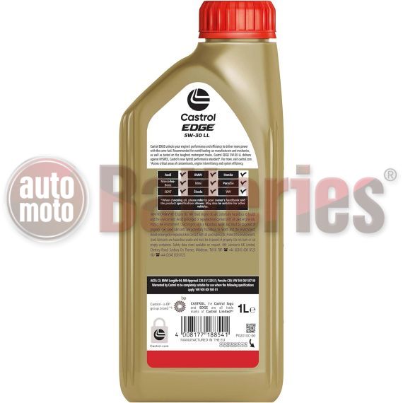 Castrol EDGE 5W-30 LL 1lt