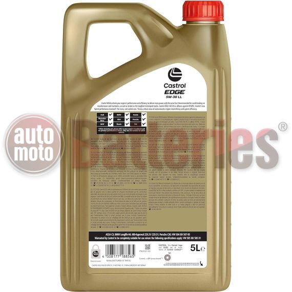Castrol EDGE 5W-30 LL 5lt
