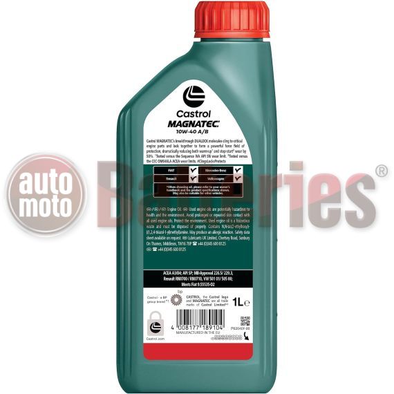 Castrol MAGNATEC 10W-40 A3/B3 1L