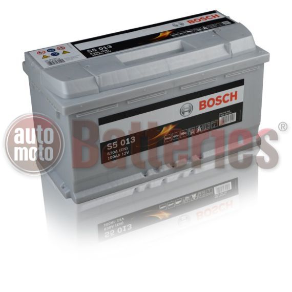 Μπαταρία Αυτοκινήτου Bosch S5013 12V 100AH-830EN A-Εκκίνησης