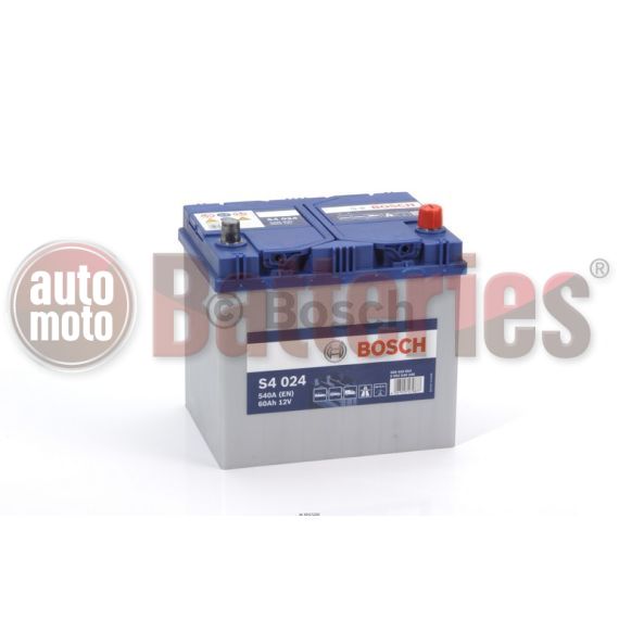 Μπαταρία Αυτοκινήτου Bosch S4024 12V 60AH-540EN A-Εκκίνησης