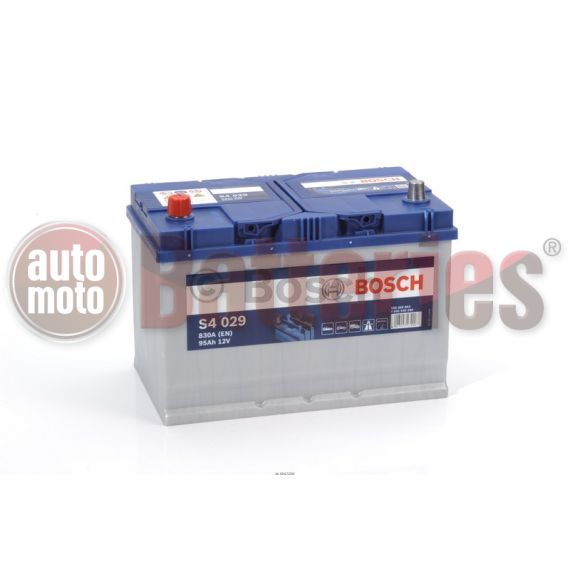 Μπαταρία Αυτοκινήτου Bosch S4029 12V 95AH-830EN A-Εκκίνησης