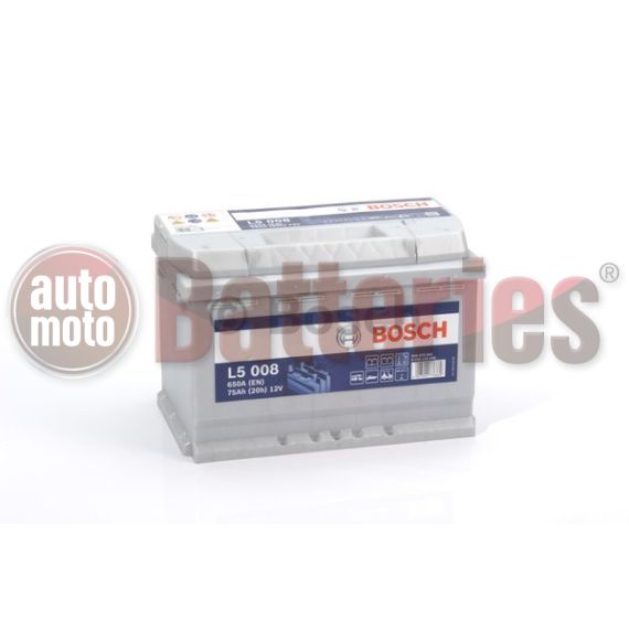 Bosch L5008 Deep Cycle Professional Dual Purpose  75Ah-650EN A-Εκκίνησης