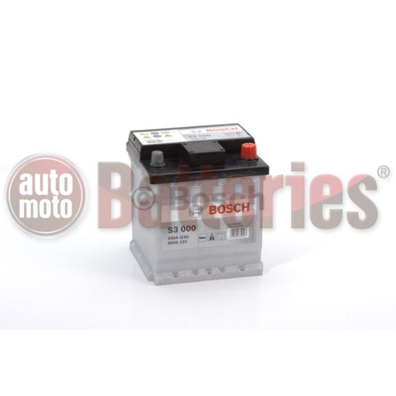 Μπαταρία Αυτοκινήτου Bosch S3000 12V 40AH-340EN A-Εκκίνησης