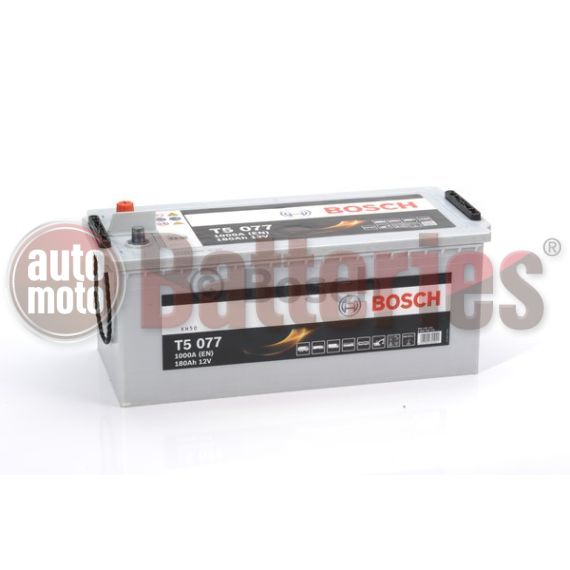 Μπαταρία  Φορτηγού-Σκάφους-Λεωφορείου   Bosch  T5077 12V  180AH 1000EN  Α-Εκκίνησης