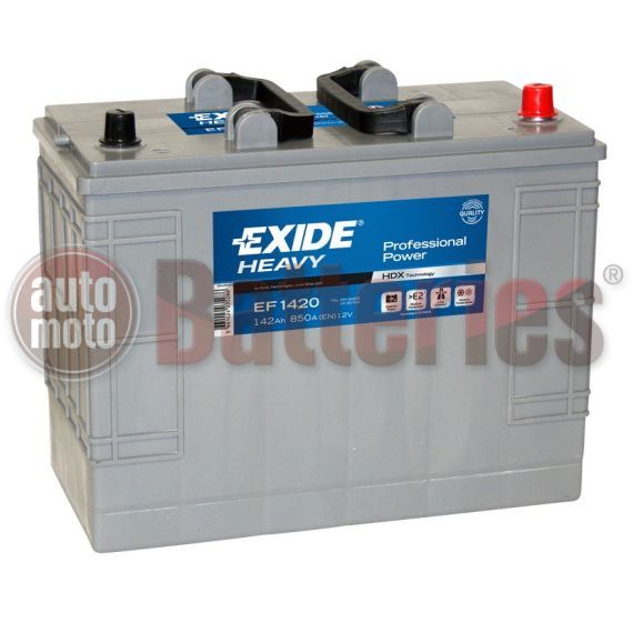 Μπαταρια Φορτηγου Exide PROfessional Power EF1420  142AH 850EN Κλειστού Τύπου