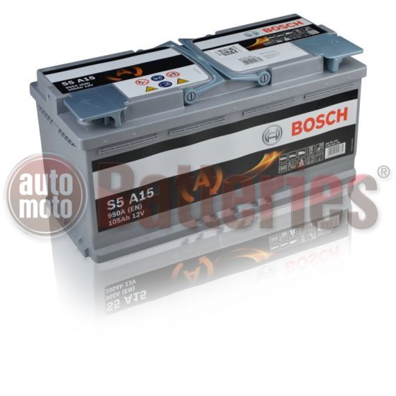 Μπαταρία Αυτοκινήτου  BOSCH  AGM  S5A15  Start  Stop  105AH 950EN Α-Εκκίνησης