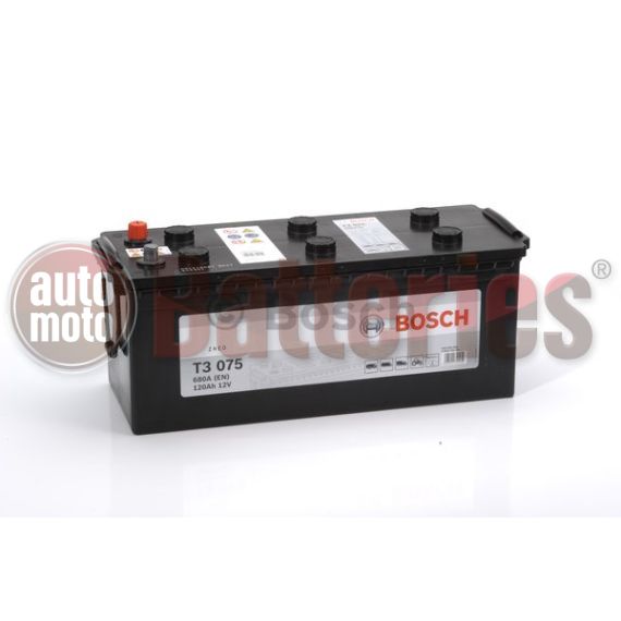 Μπαταρία  Φορτηγού-Σκάφους-Λεωφορείου   Bosch  T3075 12V  120AH  680EN  Α-Εκκίνησης