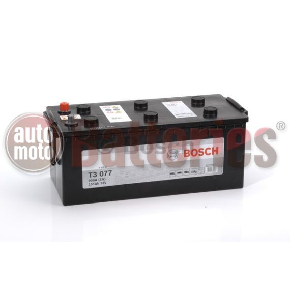 Μπαταρία  Φορτηγού-Σκάφους-Λεωφορείου   Bosch  T3077 12V  155AH  900EN  Α-Εκκίνησης