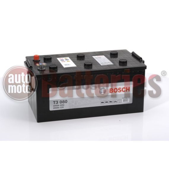 Μπαταρία  Φορτηγού-Σκάφους-Λεωφορείου   Bosch  T3080 12V  200AH  1050EN  Α-Εκκίνησης