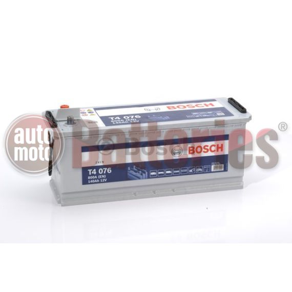 Μπαταρία  Φορτηγού-Σκάφους-Λεωφορείου   Bosch  T4076 12V  140AH  800EN  Α-Εκκίνησης