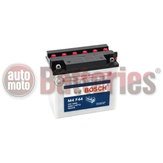 Μπαταρία Μοτοσυκλέτας Bosch YB16-B Ανοιχτού Τύπου 0092M4F440