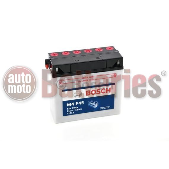 Μπαταρία Μοτοσυκλέτας Bosch 51913 BMW 19AH  210EN  Ανοιχτού Τύπου 0092M4F450