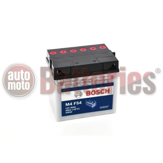 Μπαταρία Μοτοσυκλέτας Bosch 53030   30AH  300EN Ανοιχτού Τύπου 0092M4F540