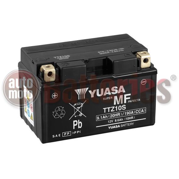 Μπαταρία Μοτοσυκλέτας Yuasa TTZ10S-BS 12V  8,6AH  190CCA