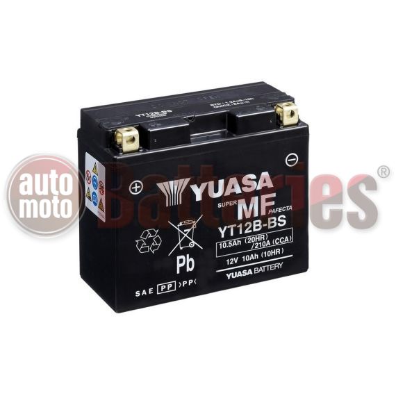 Μπαταρία Μοτοσυκλέτας Yuasa YT12B-BS 12V 10AH 210CCA